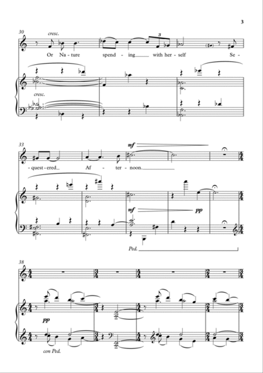 Two Songs Voice Solo scores gallery preview page 4
