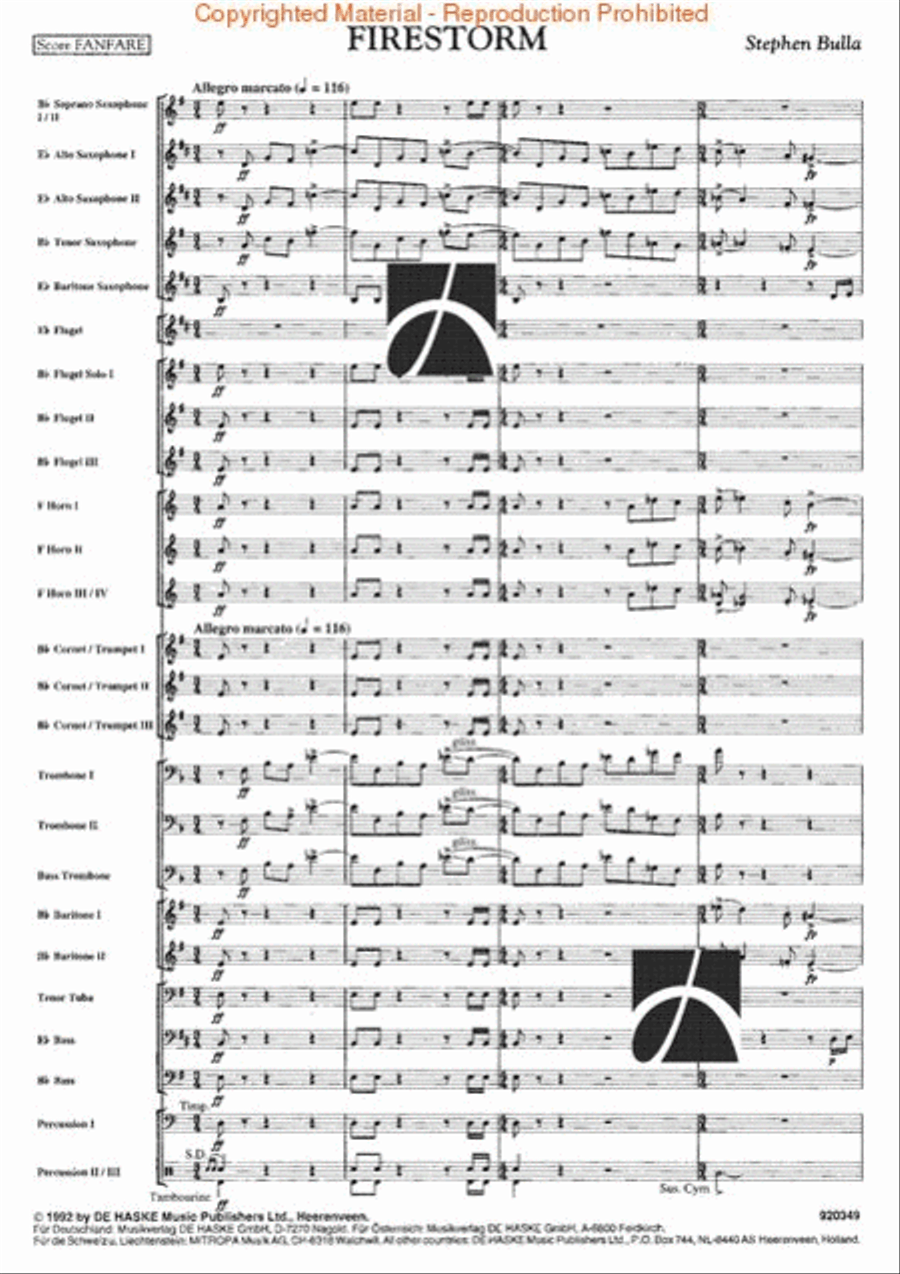 Firestorm Brass Band scores gallery preview page 2
