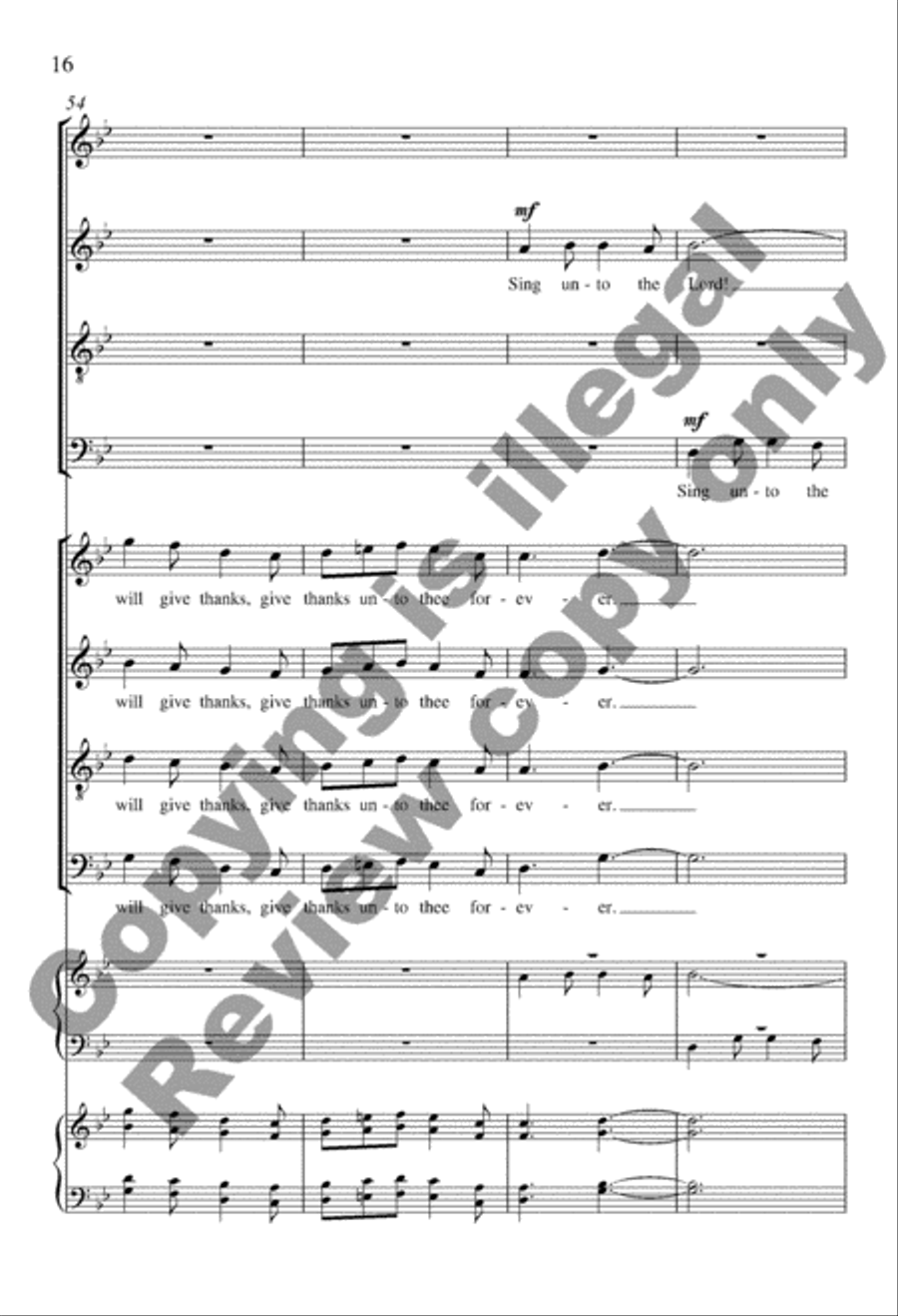 Mourning into Dancing from Suite Remembrance 4-Part scores gallery preview page 15