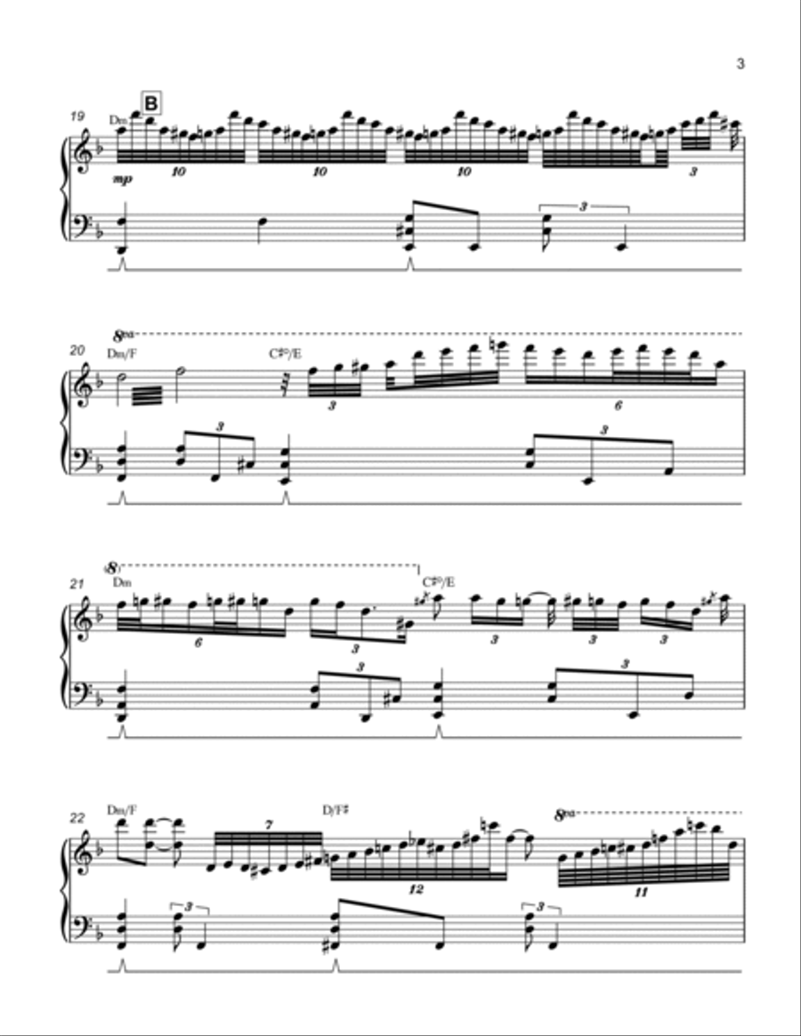 Summertime Piano Solo scores gallery preview page 3