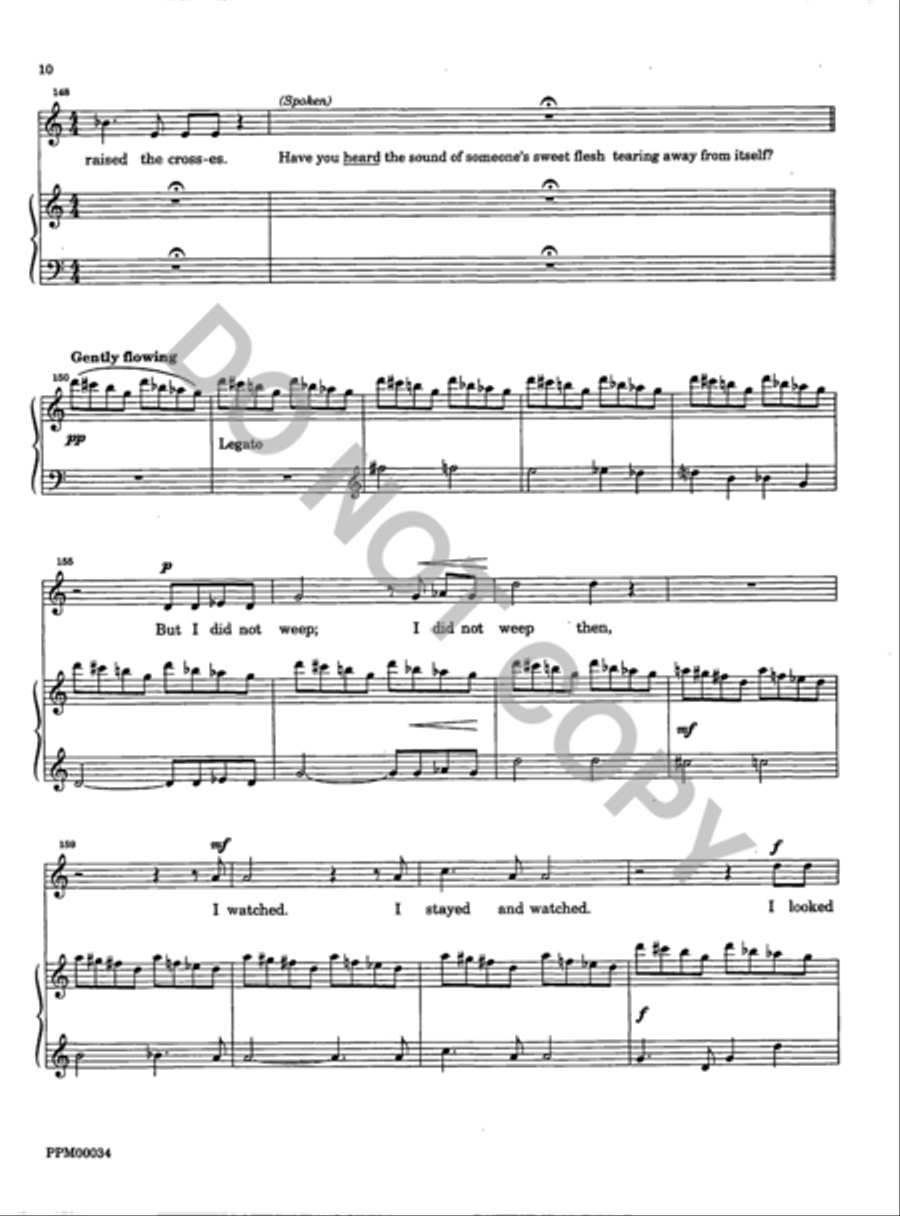 Magdalen at the Tomb Magdalen at the Tomb Choir scores gallery preview page 11