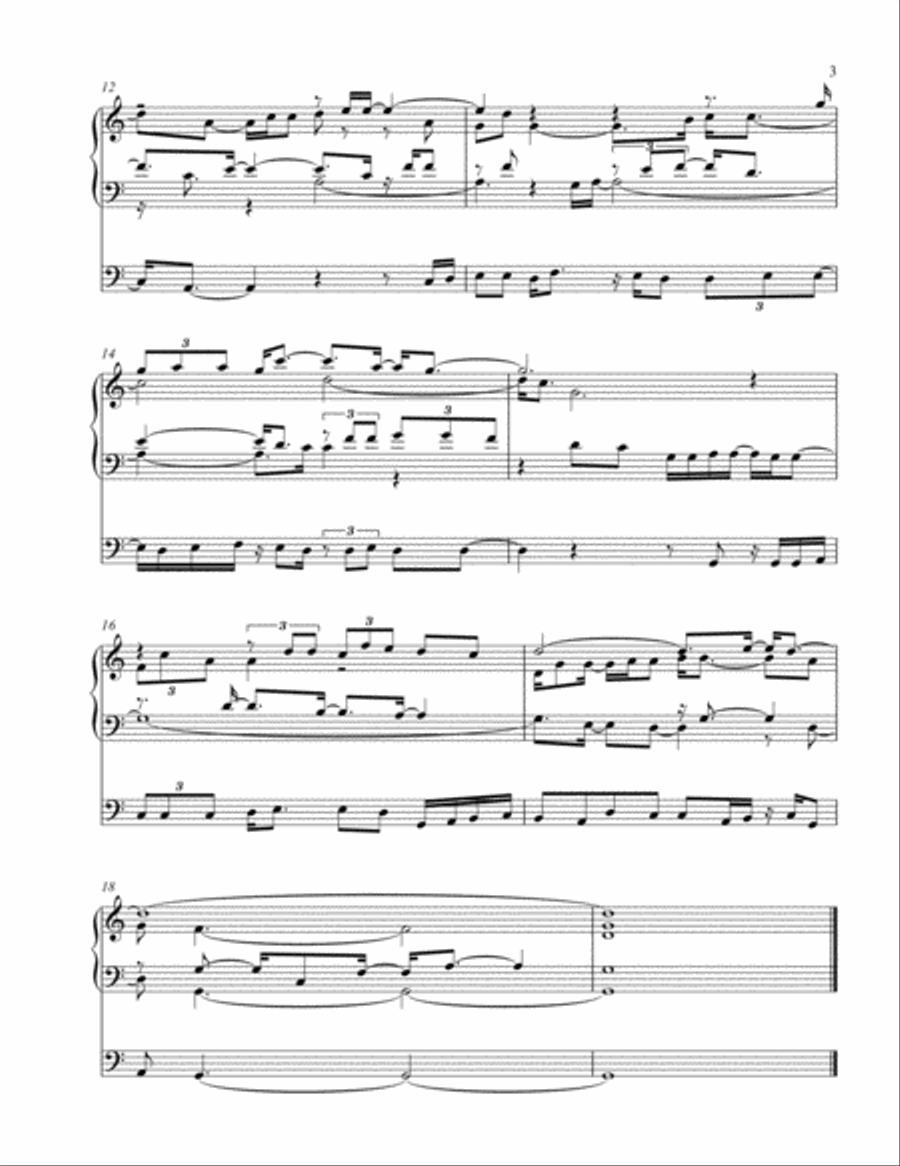Organ Mass For The 2nd Sunday In Advent, Op. 38 Organ Solo scores gallery preview page 3