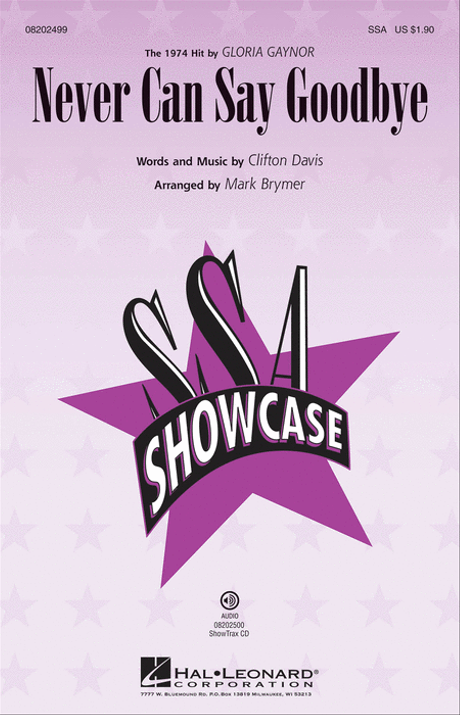 Never Can Say Goodbye Show Choir scores gallery preview page 1