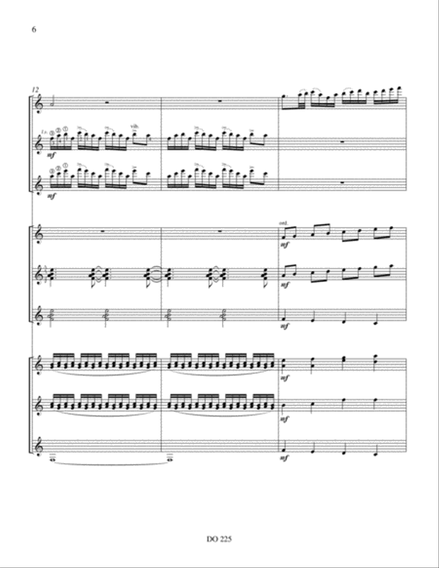 Attic (9 guit.) Attic (9 guit.) Guitar Ensemble scores gallery preview page 6