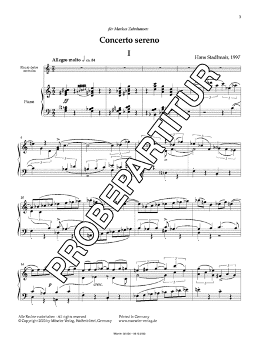 Concerto sereno Recorder scores gallery preview page 4