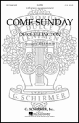 Book cover for Come Sunday (from Black, Brown and Beige)