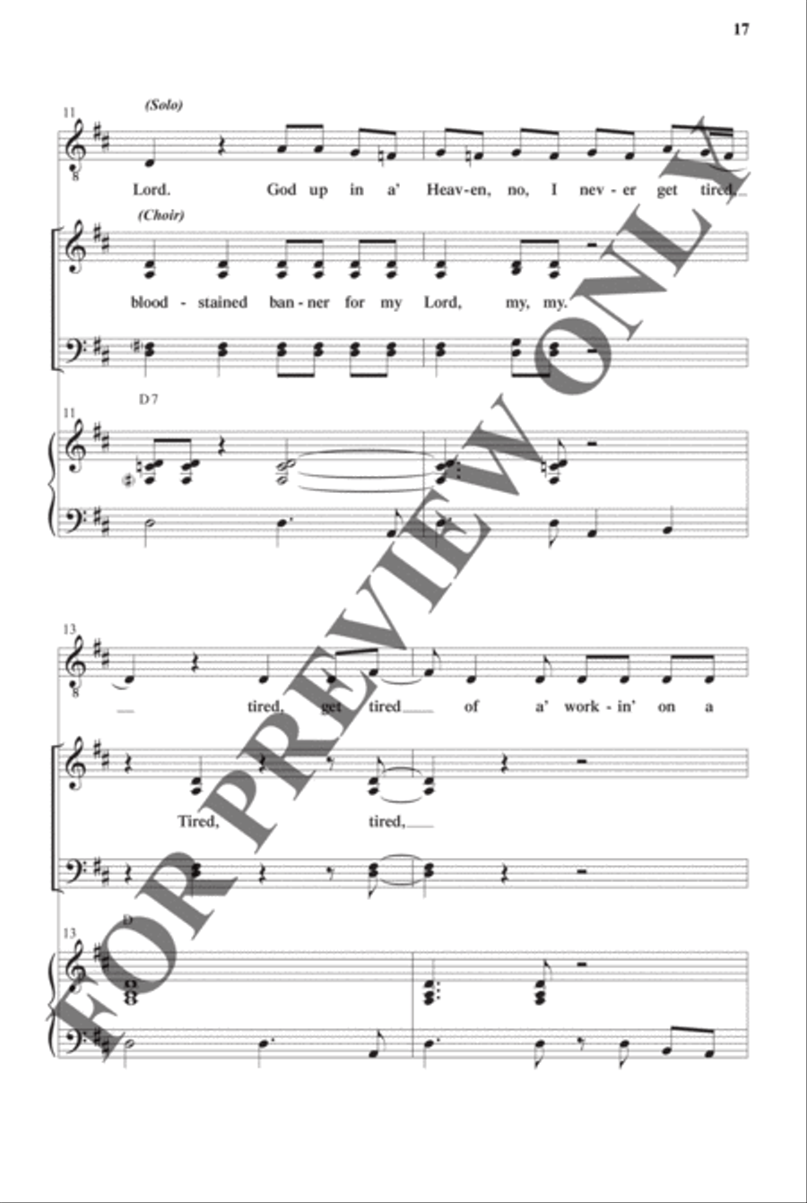 Southern Gospel Songs, Volume 2 - Choral Book Choir scores gallery preview page 18