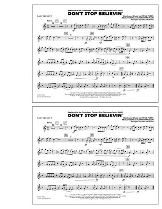 Don't Stop Believin' - 3rd Bb Trumpet