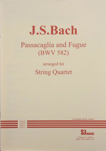 Passacaglia and Fugue BWV 582