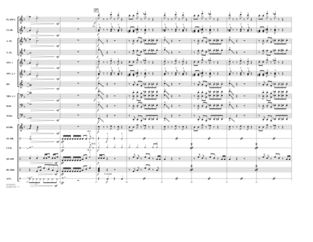 Jungle Love - Conductor Score (Full Score)