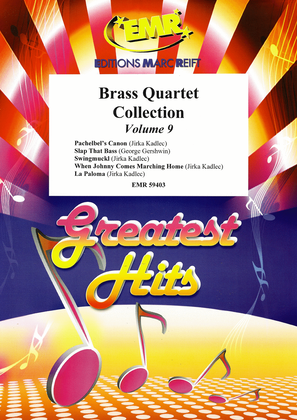 Book cover for Brass Quartet Collection Volume 9