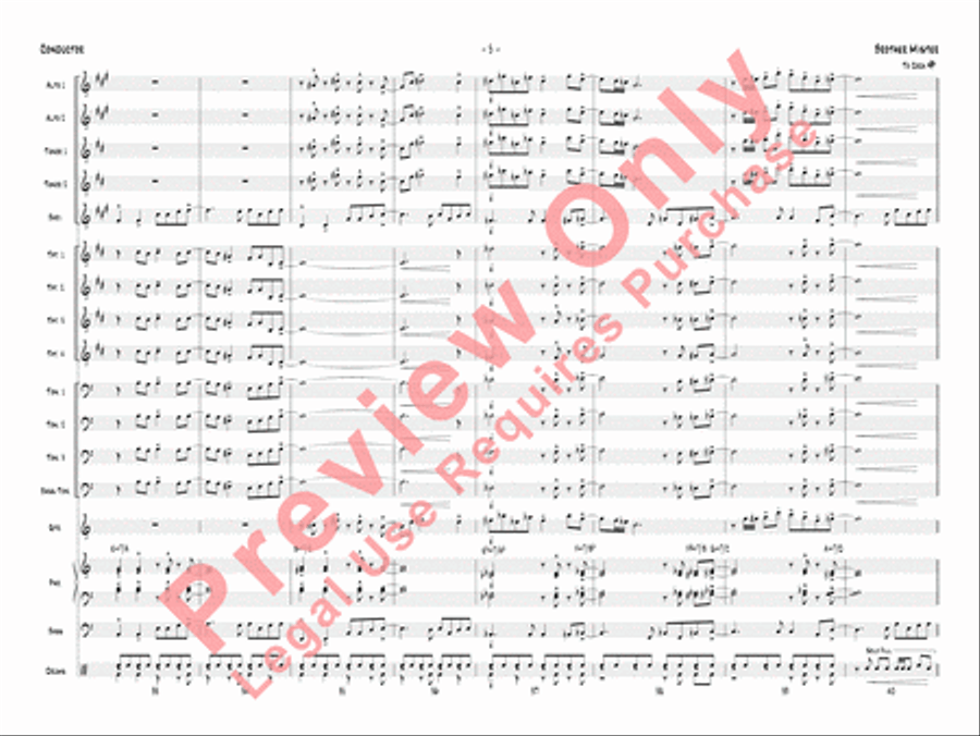 Brother Mister Jazz Ensemble scores gallery preview page 8