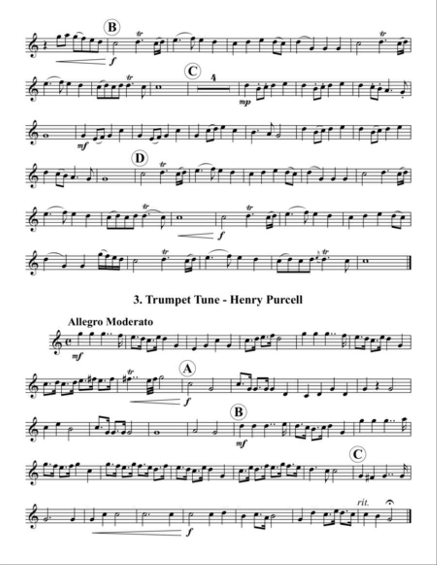 Favorite Wedding Marches Horn scores gallery preview page 6