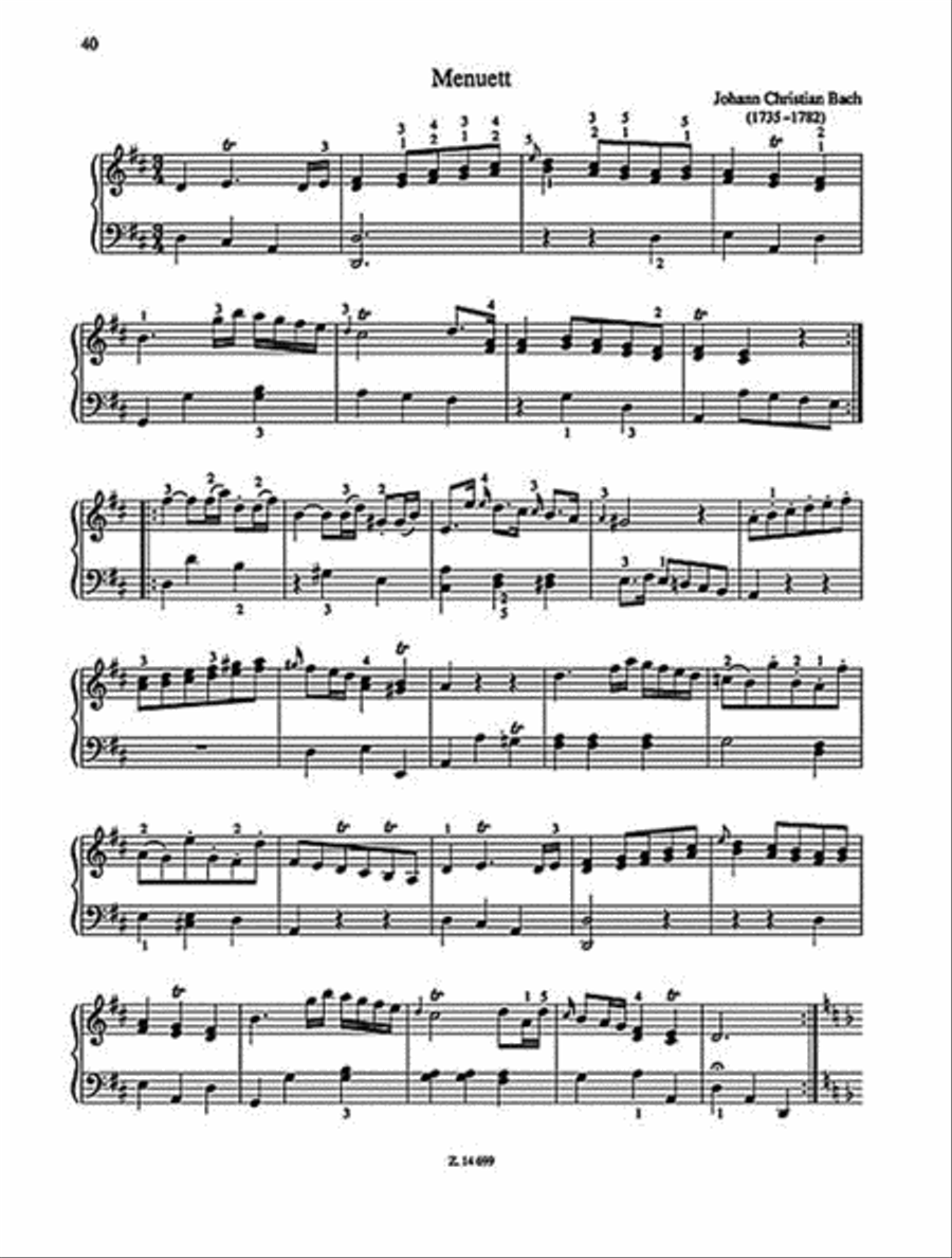 Bach Easy Piano Pieces – Musical Expeditions Series Easy Piano scores gallery preview page 3