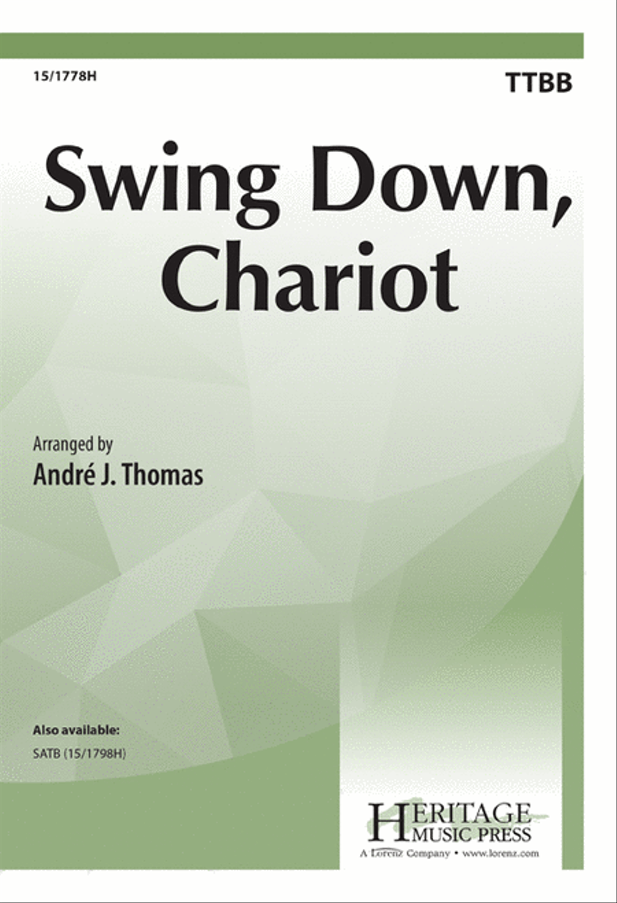 Swing Down, Chariot Swing Down, Chariot TTBB scores gallery preview page 1