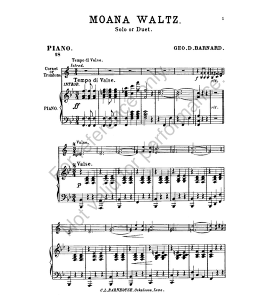 Moana Waltz
