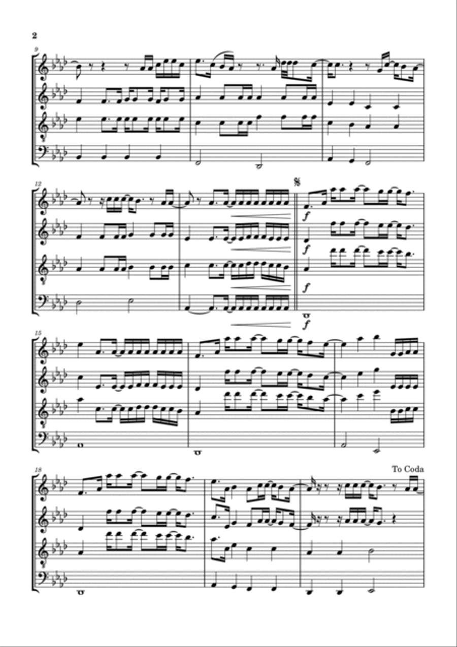 Goodness Of God Goodness Of God Woodwind Quartet scores gallery preview page 3
