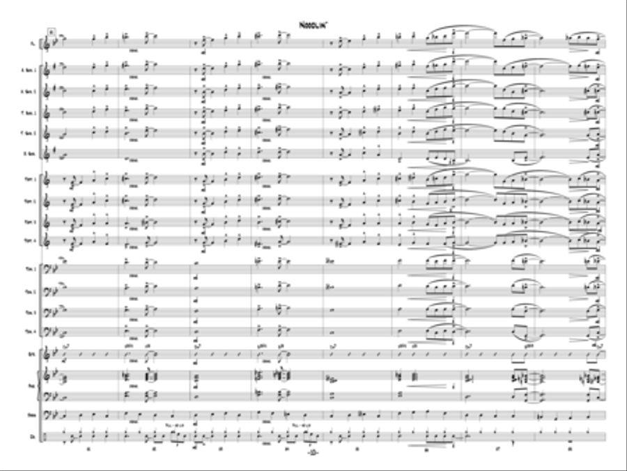 Noodlin' Jazz Ensemble scores gallery preview page 9