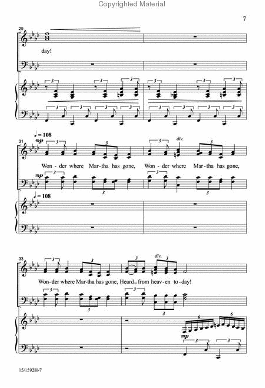 Peter, Go Ring Dem Bells Peter, Go Ring Dem Bells 4-Part scores gallery preview page 6