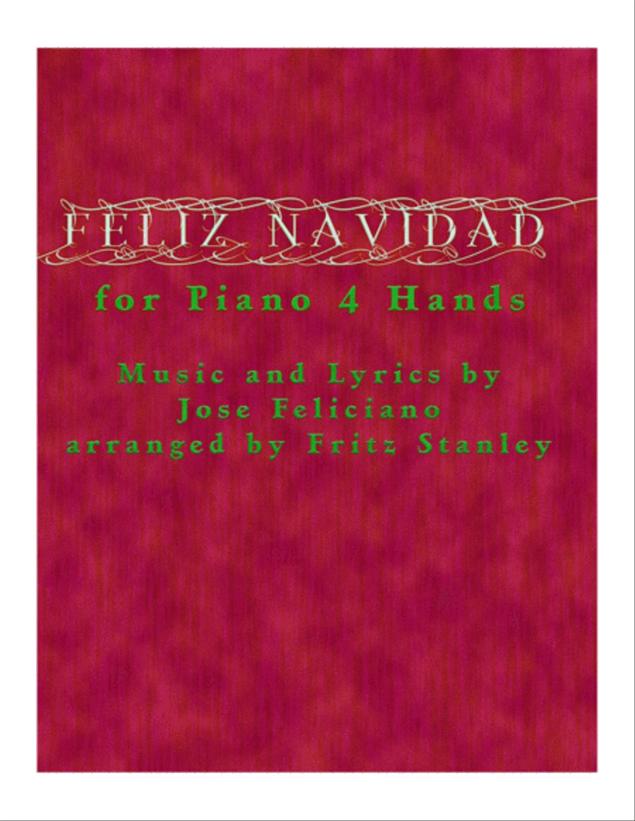 Feliz Navidad Piano scores gallery preview page 1