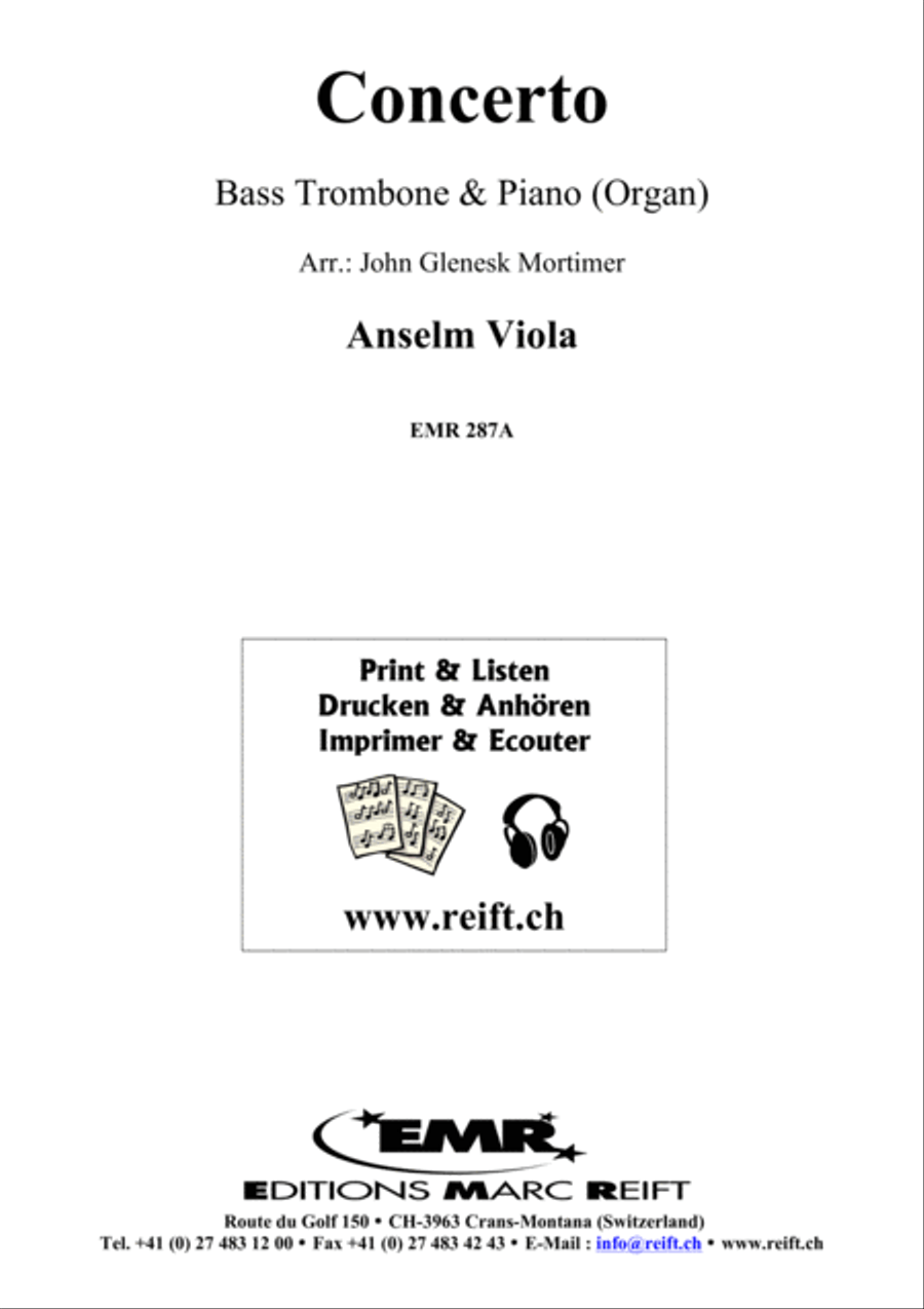 Concerto Trombone scores gallery preview page 10
