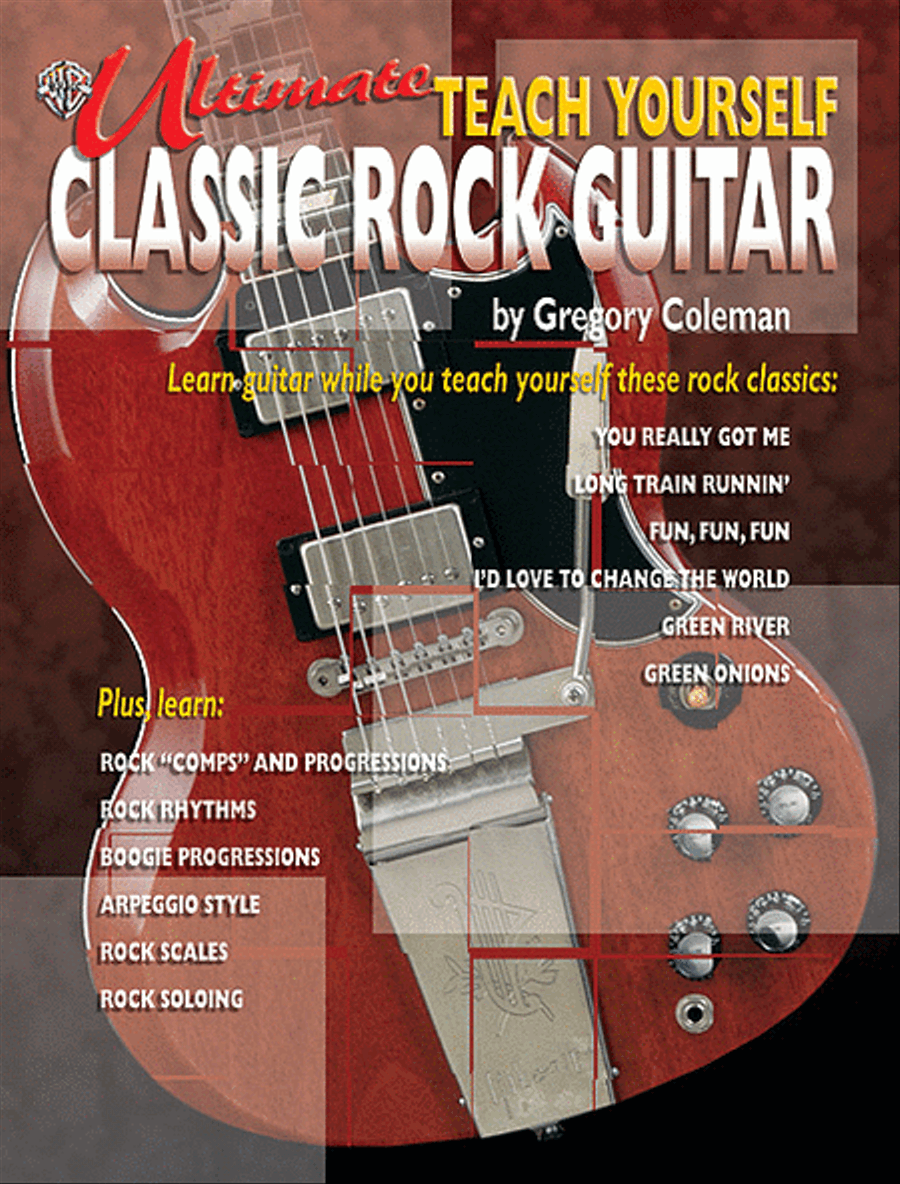 Ultimate Teach Yourself Classic Rock Guitar Electric Guitar scores gallery preview page 1