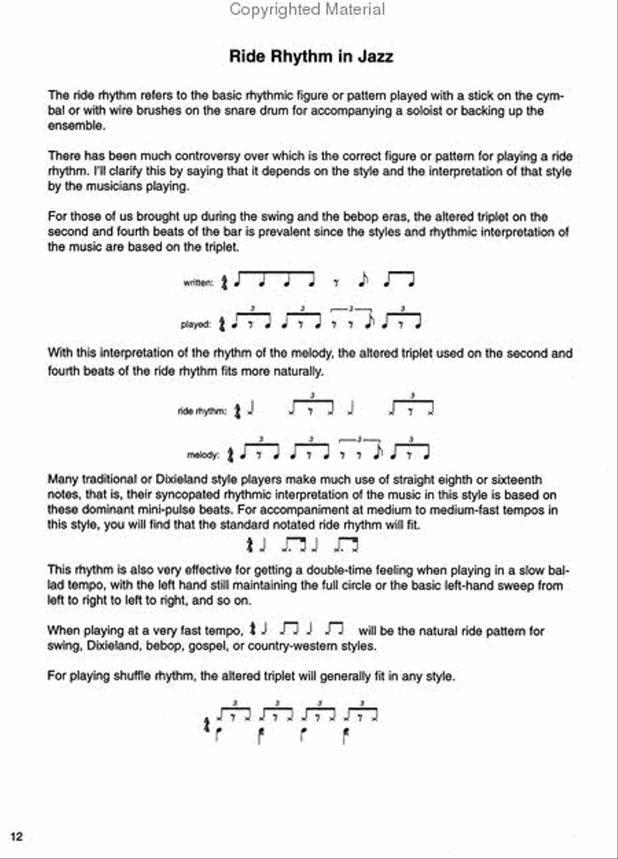 The Sound of Brushes Drum Set scores gallery preview page 2
