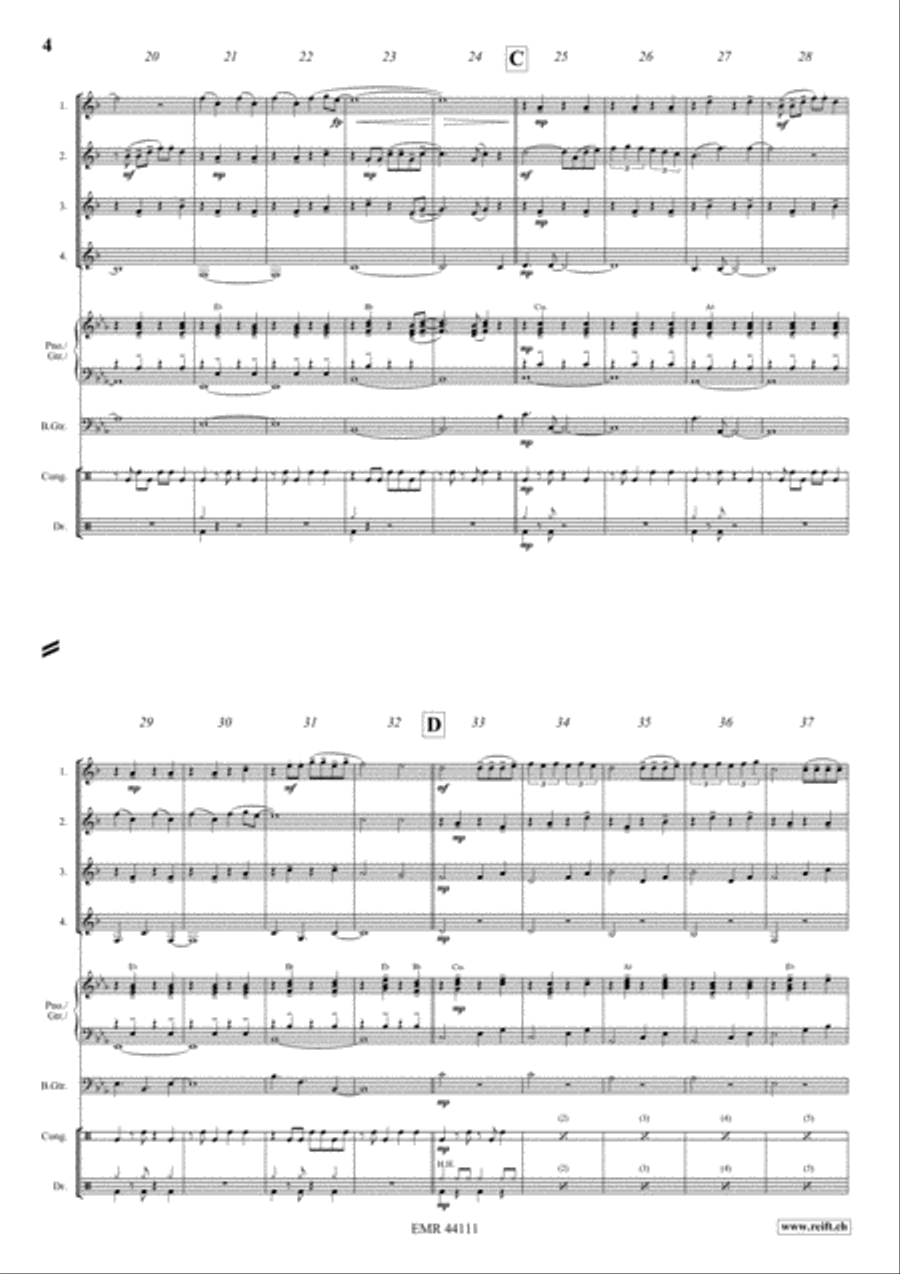 Despacito Clarinet scores gallery preview page 4