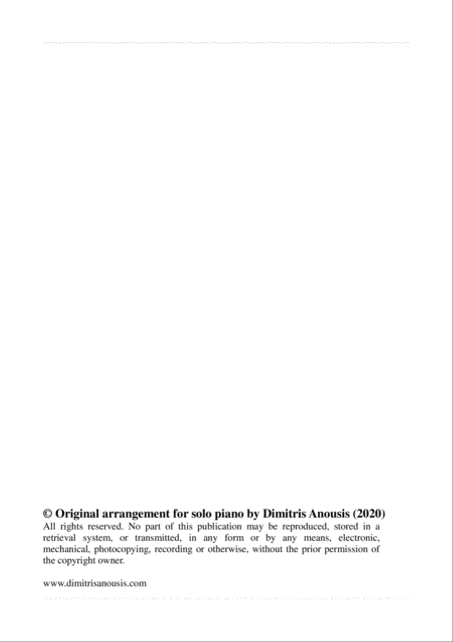 I Don't Want It All Piano Solo scores gallery preview page 2