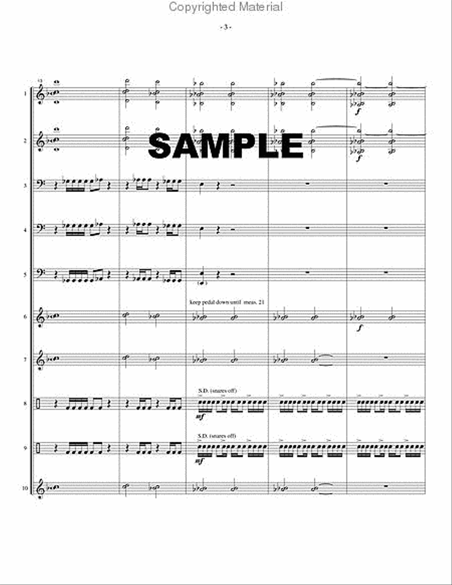 Factions Percussion Ensemble scores gallery preview page 4