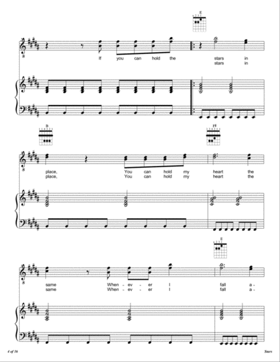 Stars Voice scores gallery preview page 5