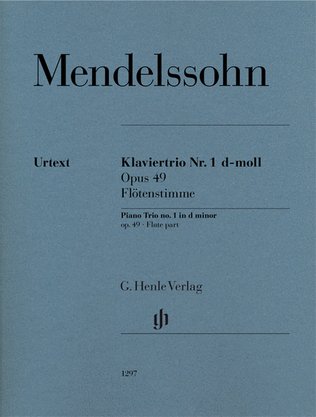 Book cover for Piano Trio Op. 49
