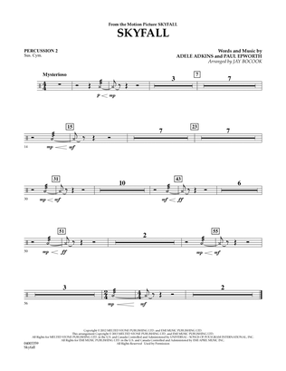 Skyfall - Percussion 2