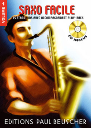 Book cover for Saxophone facile - Volume 1