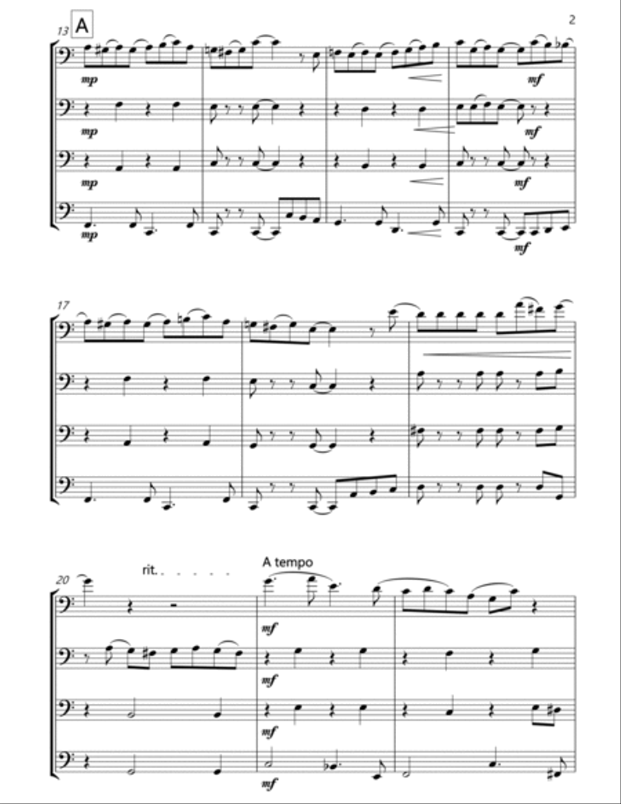 Raccoon Brass Ensemble scores gallery preview page 3