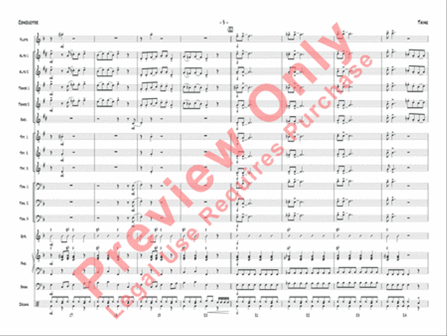 Think (from The Blues Brothers) Jazz Ensemble scores gallery preview page 6