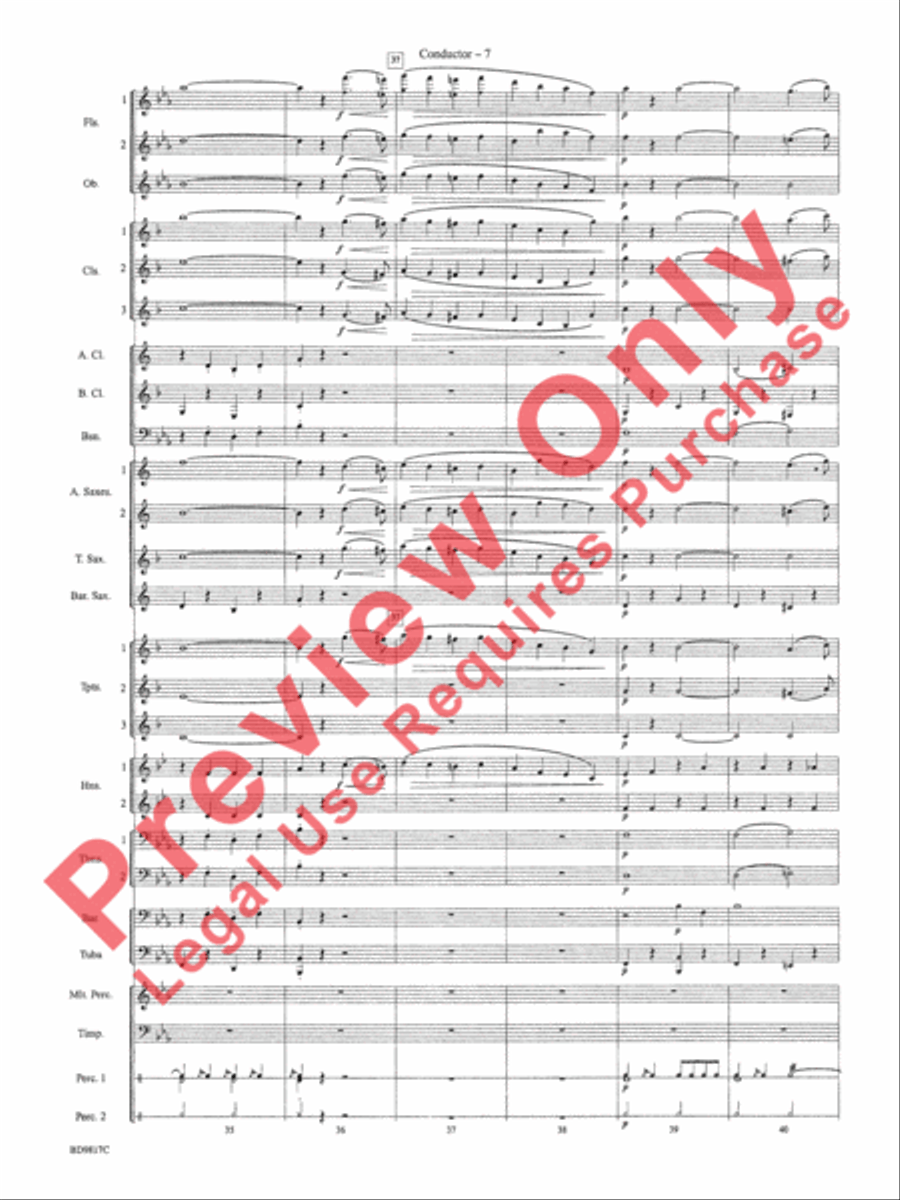 National Emblem National Emblem Concert Band scores gallery preview page 10