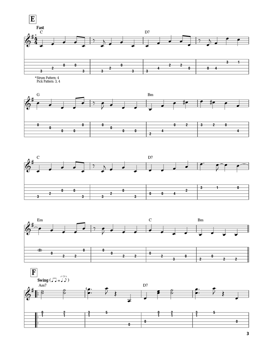 Epilogue Acoustic Guitar scores gallery preview page 3