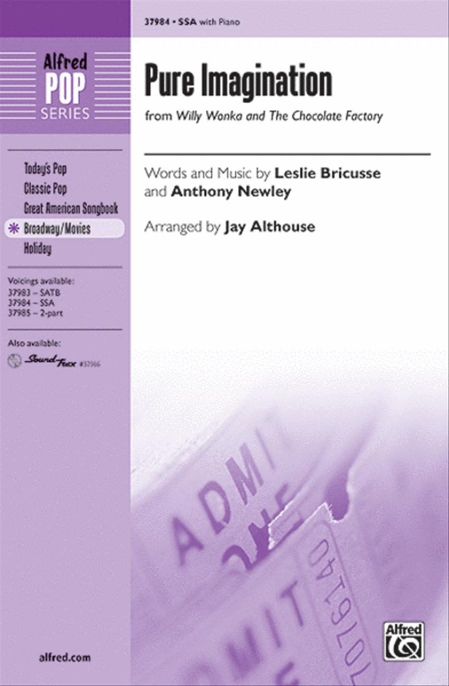 Pure Imagination Pure Imagination Women's Choir scores gallery preview page 1
