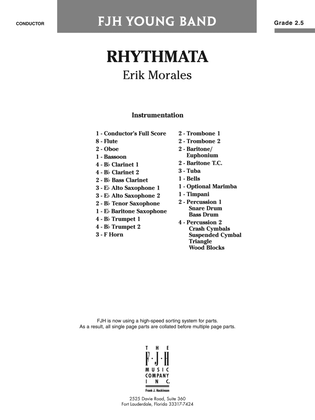 Rhythmata: Score