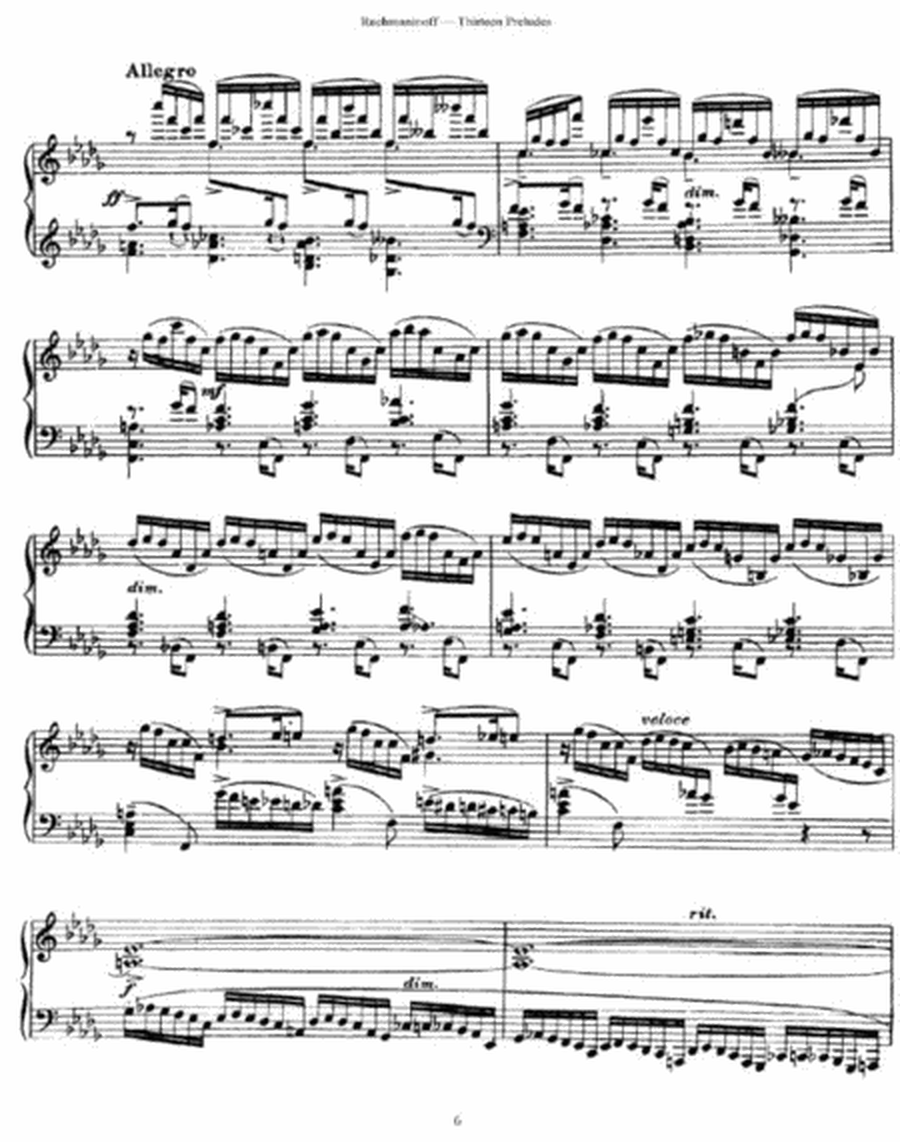 Sergei Rachmaninoff - Thirteen Preludes