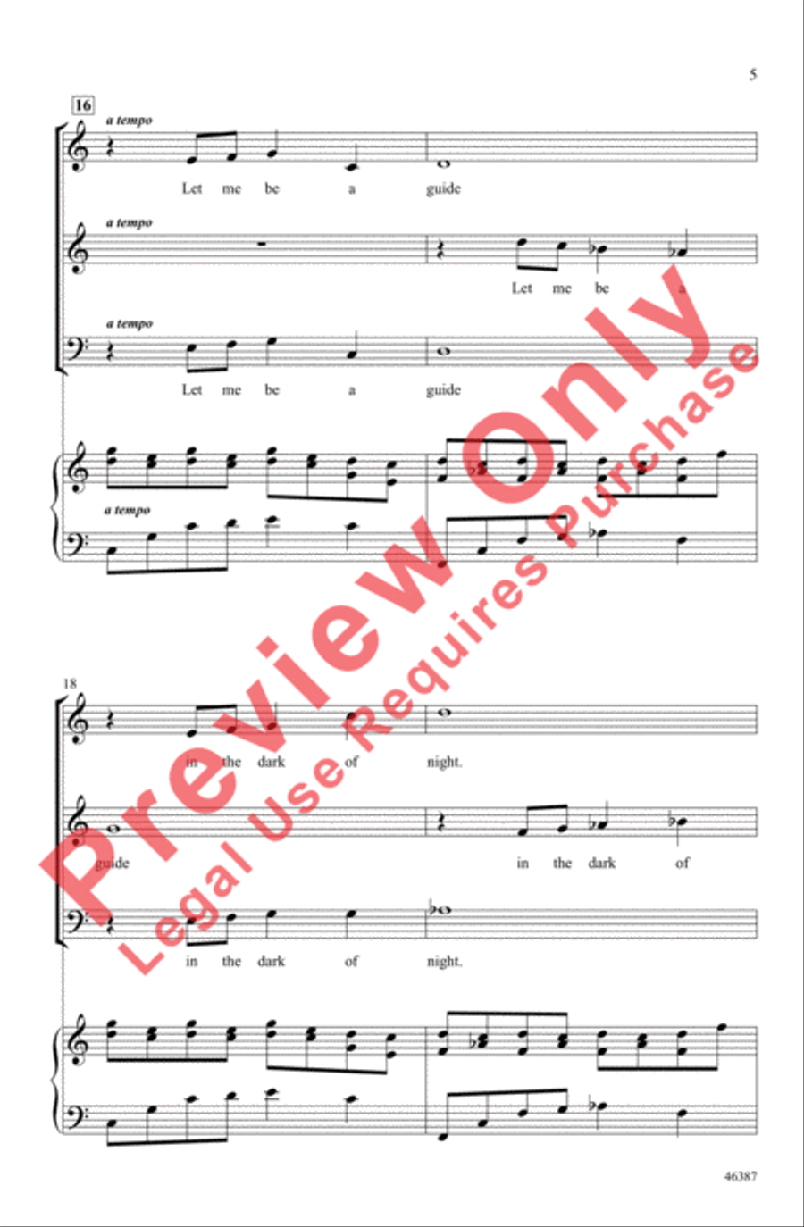 The Lighthouse 3-Part scores gallery preview page 5