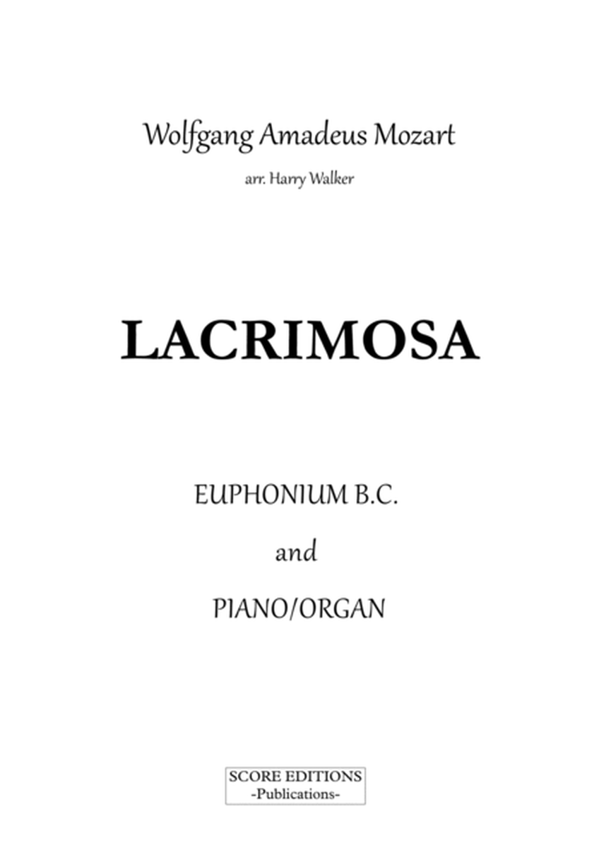 Lacrimosa - Mozart (for Euphonium B.C. and Piano/Organ) image number null