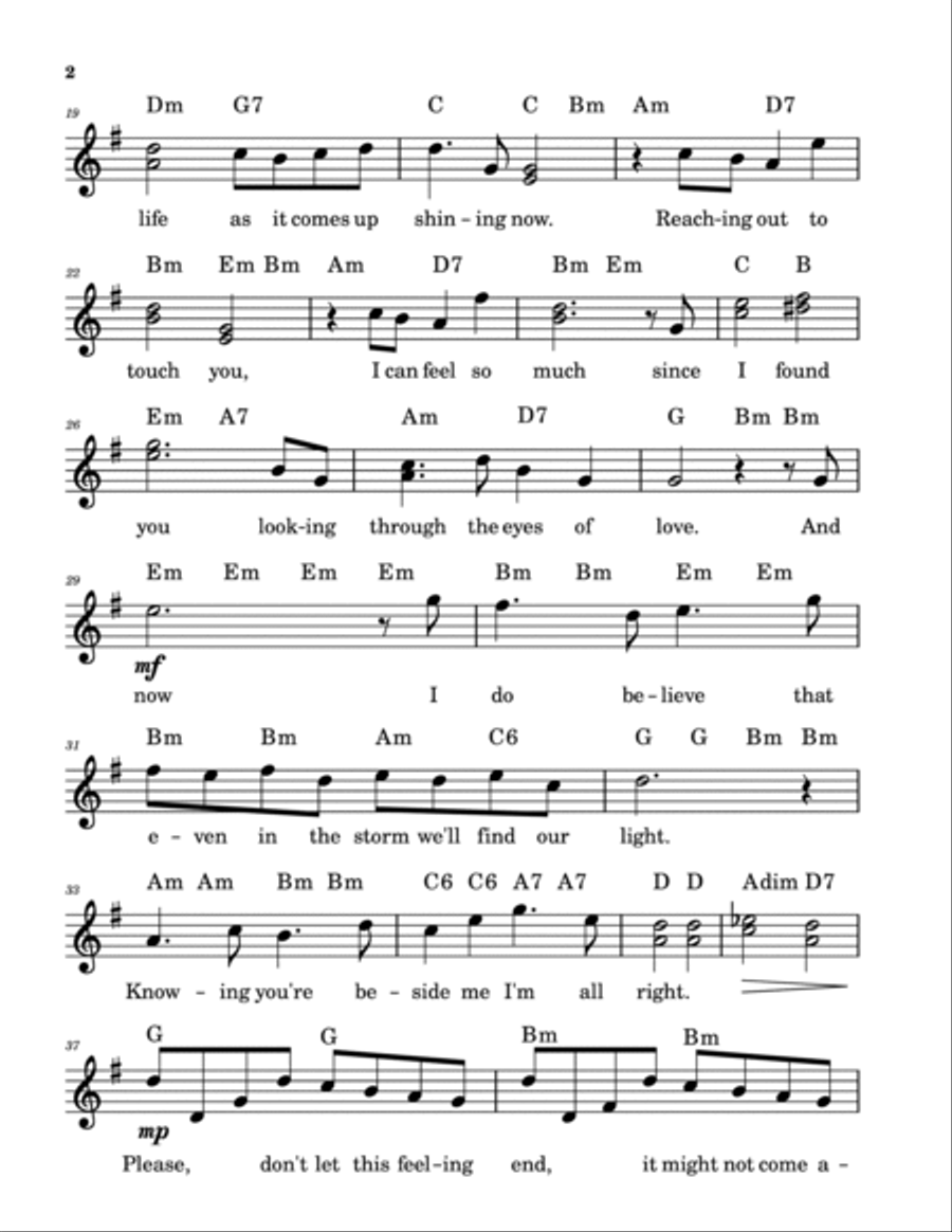 Theme From Ice Castles (Through The Eyes Of Love) Piano scores gallery preview page 2