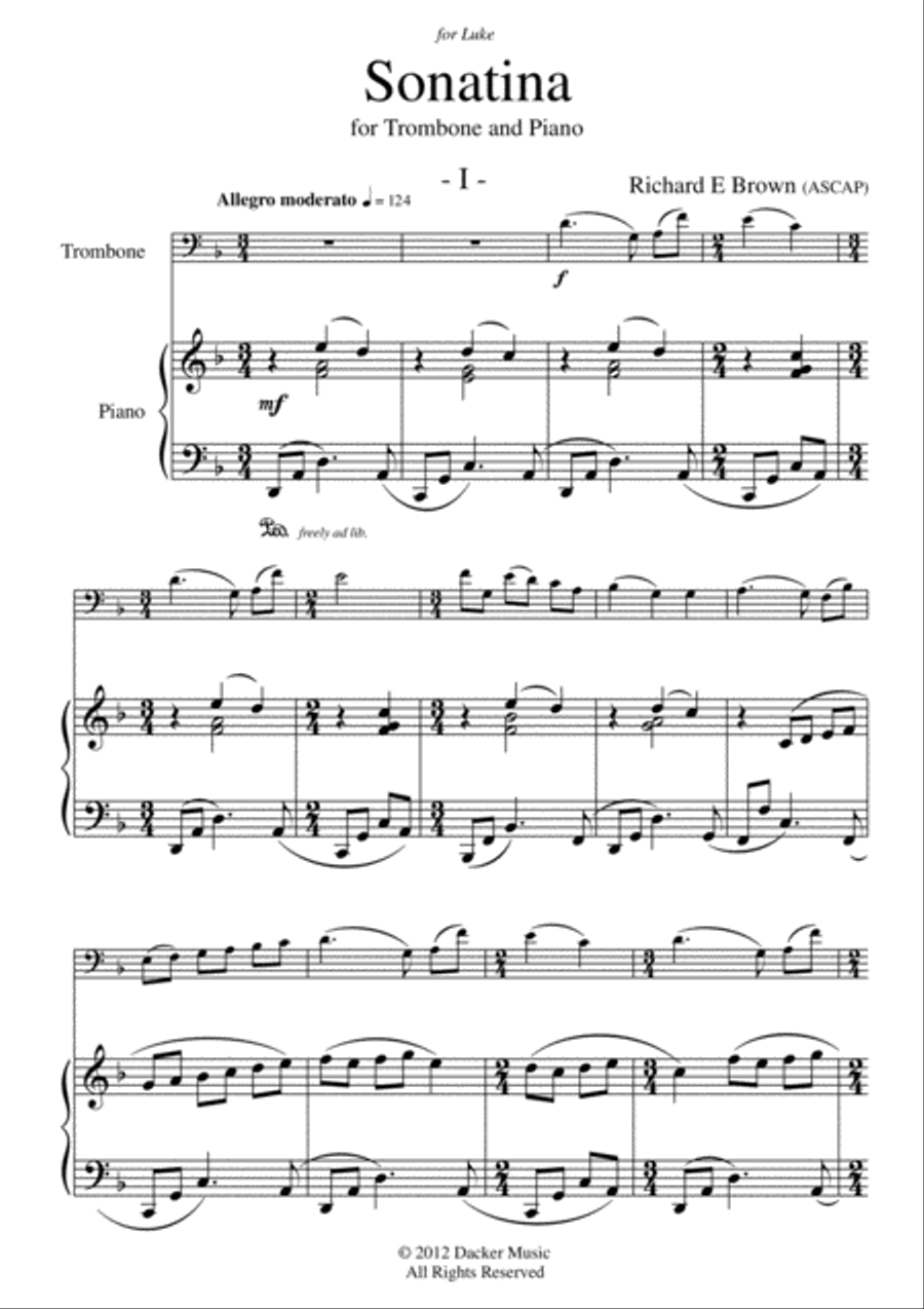 Richard brown trombone outlet