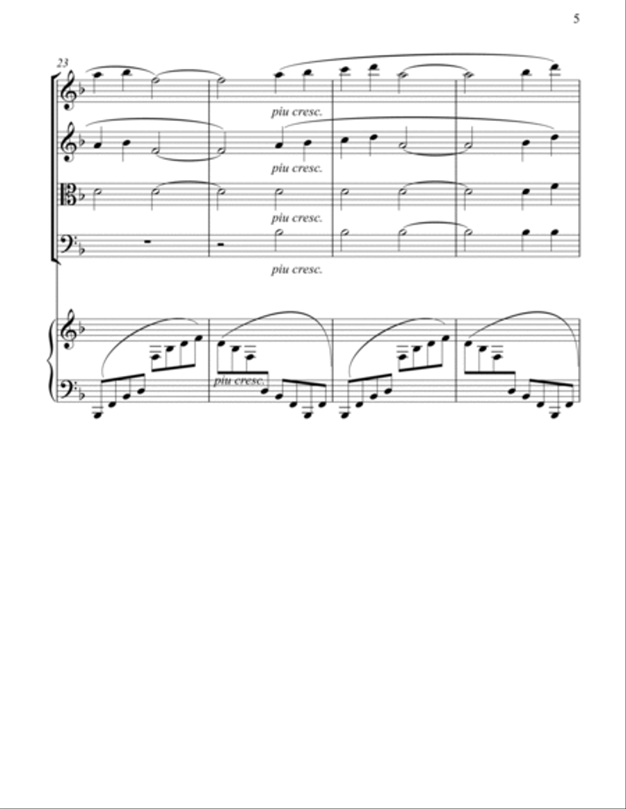 Rêverie Piano Quintet scores gallery preview page 6