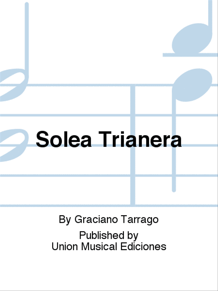 Solea Trianera Acoustic Guitar scores gallery preview page 1