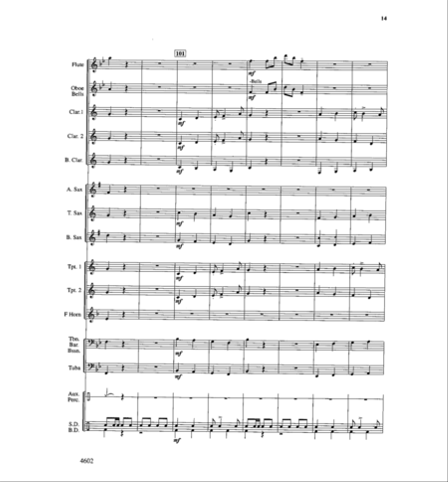 Band Avenue Concert Band scores gallery preview page 14