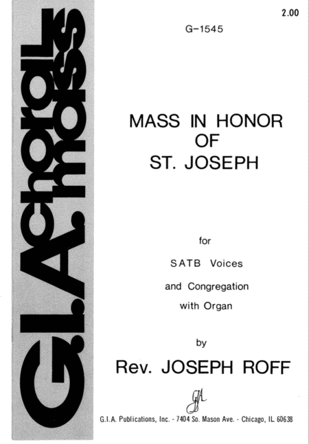 Mass in Honor of St. Joseph