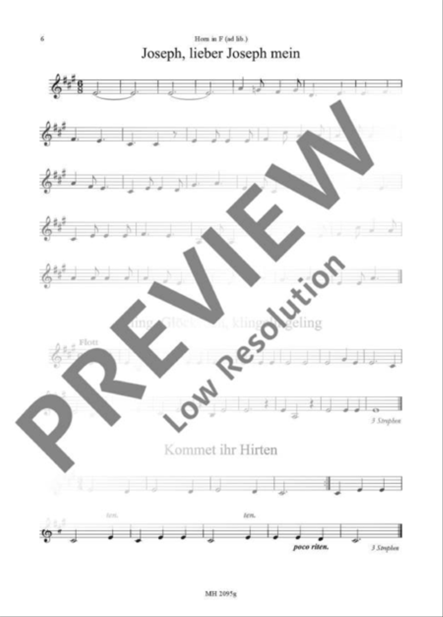 Christmas Carols Christmas Carols Part scores gallery preview page 7